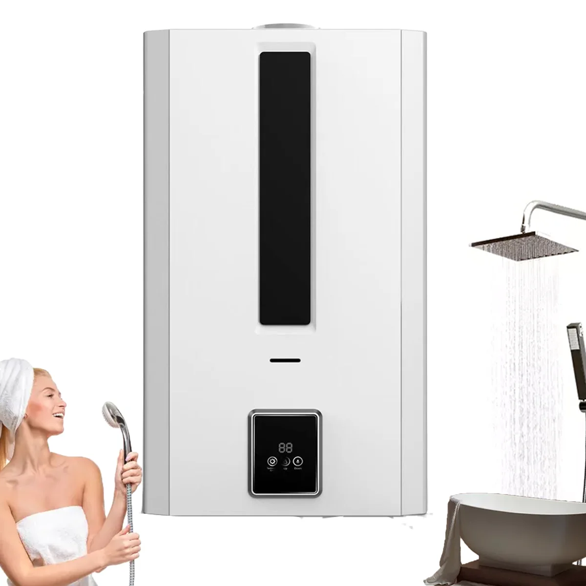 votte wall hung gas boiler 6L 8L 10L 12L 14L 16L 20L Natural Boiler Instant Gaz Propane Tankless Lpg Geyser Gas water heaters