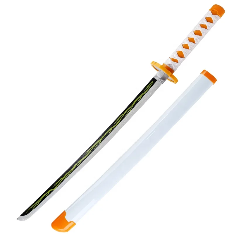 Hot Selling Demon Slayer Agatsuma Zenitsu anime sword toy swords