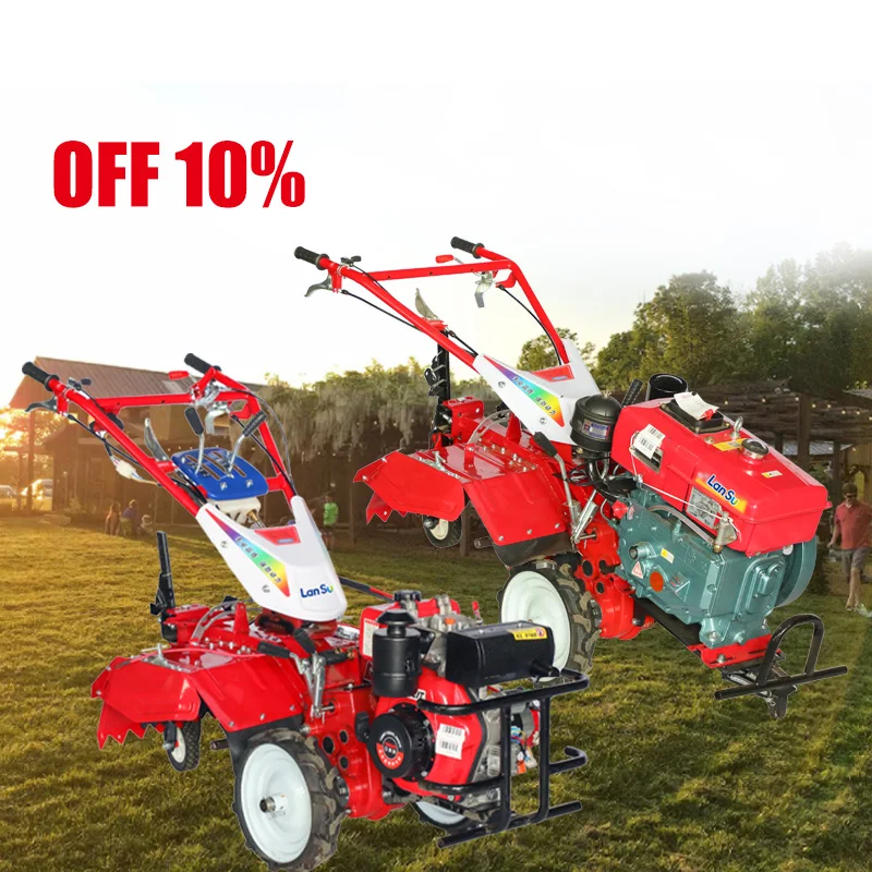 New Mini Diesel Farming  Agricultural Cultivator Power Tillers And Spare Parts mini tiller cultivator power tillers