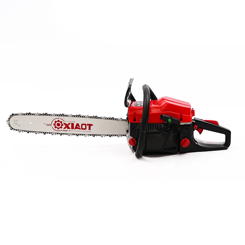 Garden two-stroke logging saw high-power chain saw handheld household chain guide tree cutting machine