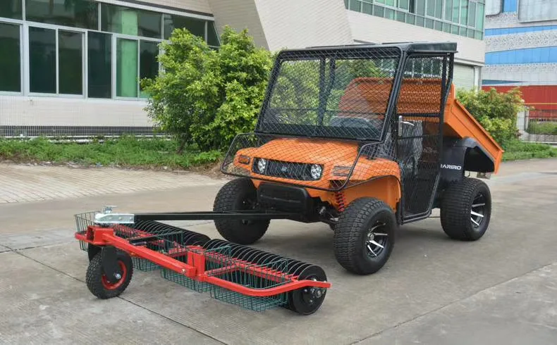 Turf golf cart gator utility vehicle for golf course farm truck with cargo box