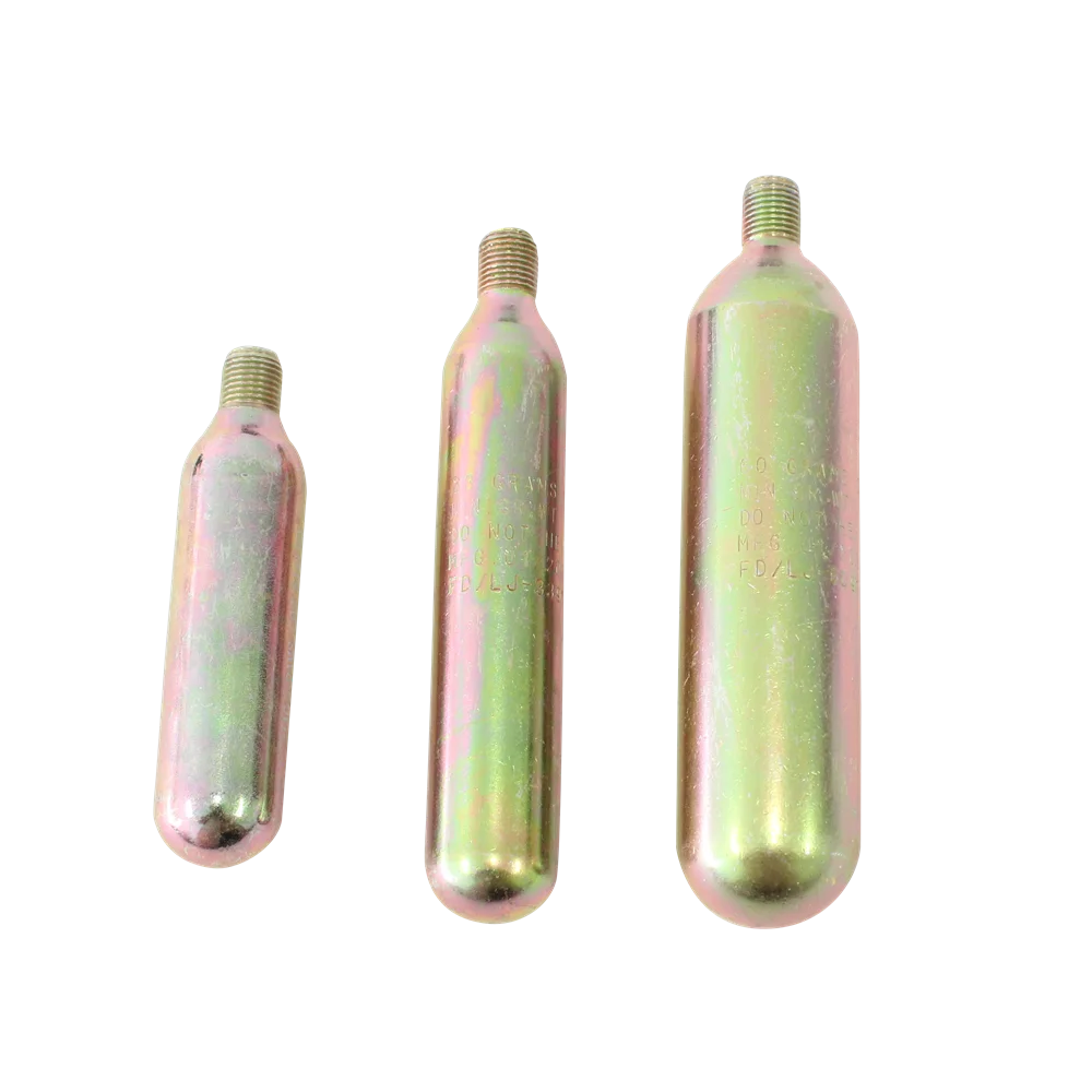 co2 cartridge for life jacket 24 gram 33g 17g 55g 60g automatic inflatable PFD rearming kit cartridge cylinder
