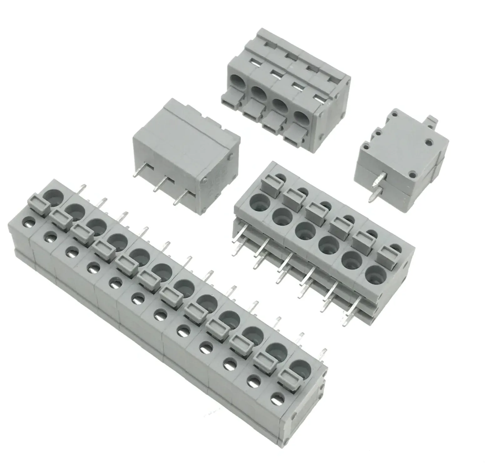 Spring press terminal block DG211R KF211V 5.0MM 2P 3P 4P 5P 6P screwless