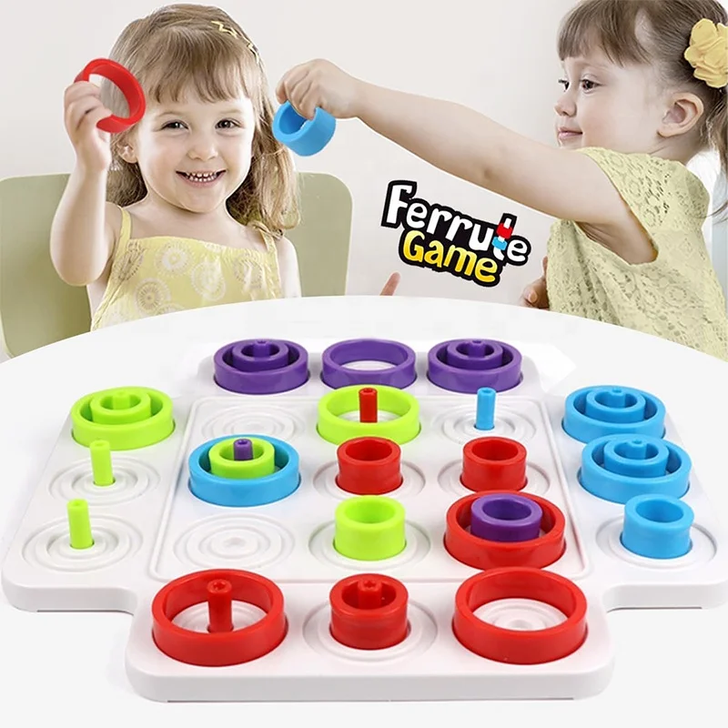 Вечеринка отдает предпочтение интерактивной игре Tic Tac для взрослых игра-головоломка основанная на стратегии семейная настольная игра