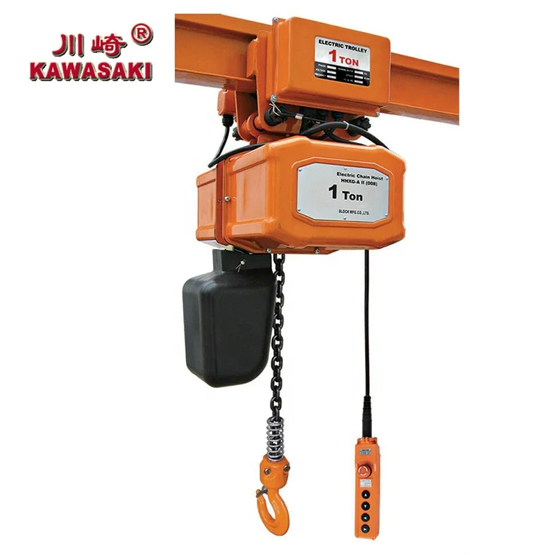 1ton Stage Chain Block Electric Hoist Stage Hoist for Truss 55 Provided KAWASAKI Engine Hoist Crane Hoist Electric or Manual