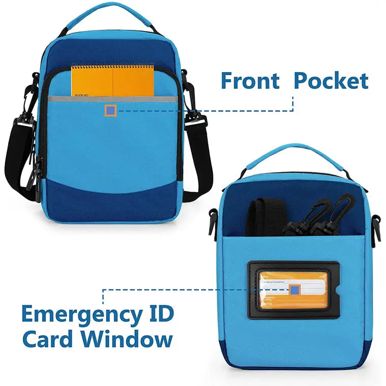 Kids EpiPen Storage Bag Home School Children Epi Pens Organizer Cooler Bag OEM Epi Pens Insulated Bag