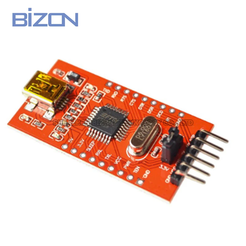 FT232 FT232BL FT232RL USB 2 0 на TTL уровень загрузки кабеля для последовательной платы модуль адаптера 5 В 3 отладчик