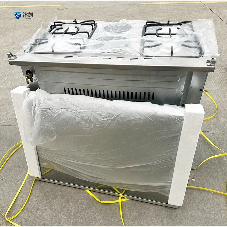 The manufacturer offers attractive prices for 4 gas and 2 electric stove multifunctional ovens