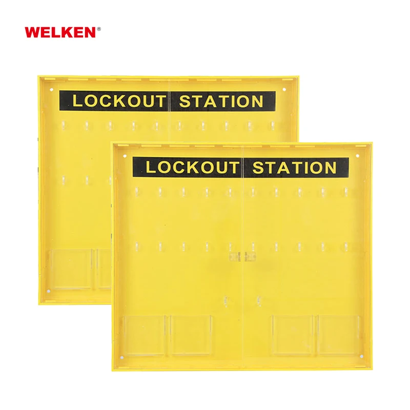20pcs safety padlock station for safety lockout