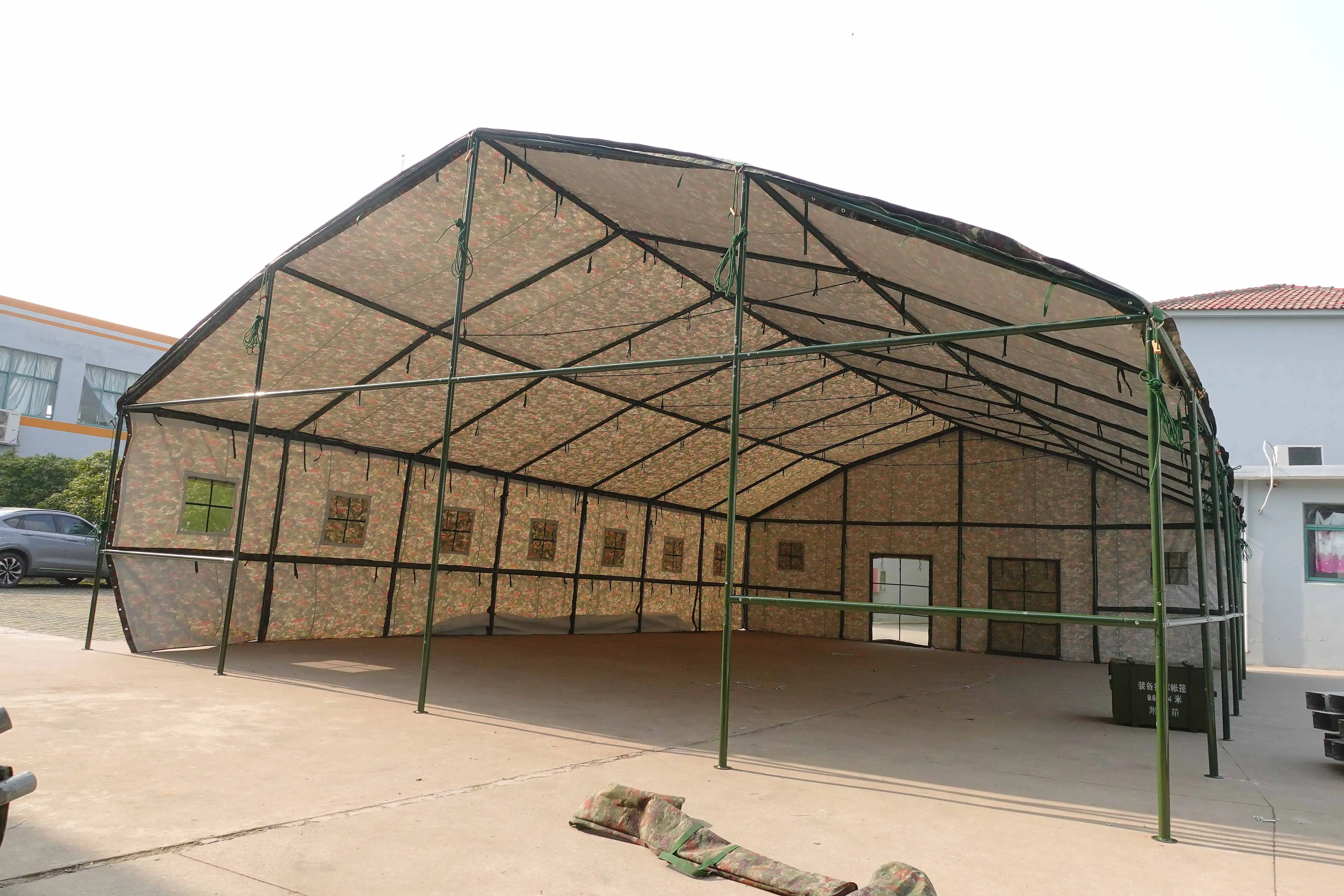 factory customized 9mx14m 60-70 person Command Tent extra large space waterproof Frame Tent