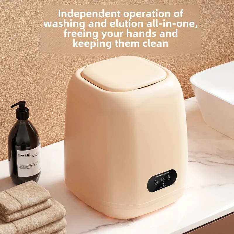 HC-A9 Mini Washing Machine Excellent Quality 9L Capacity Three Washing Modes Fully Automatic Pulsator Mini Washing Machine