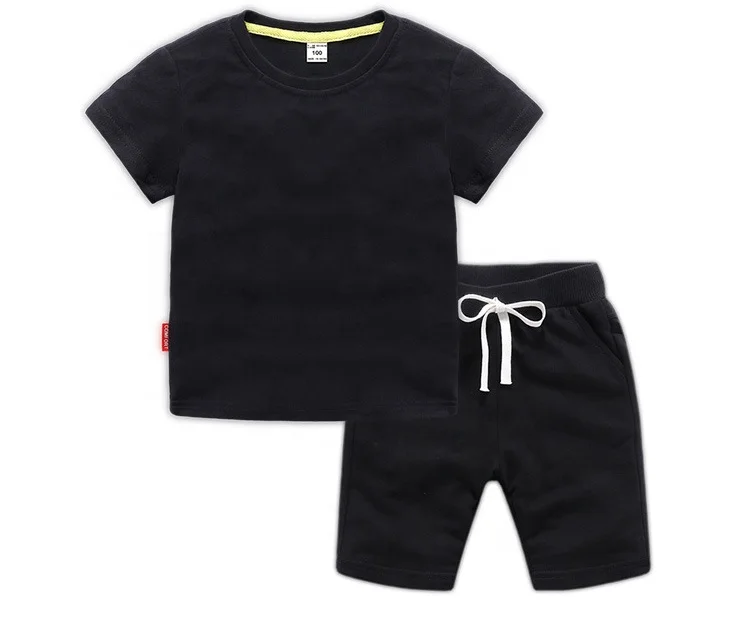 2022 Custom Made Boy  Kids Summer Set Kid Clothing Sets 4 To 12 Years Old Kids Short Sets Clothes