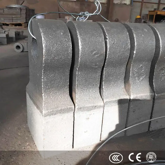 High manganese coal mill crusher hammer head buy hammer head for gypsum crusher