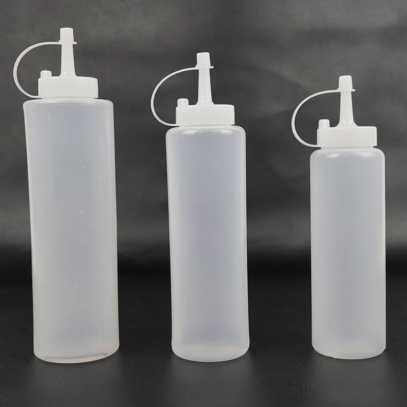 BPA Free Refillable BBQ Chill Ketchup Bottle Plastic Sauce Dispense Squeeze Bottle Plastic Squeeze Sauce Bottle