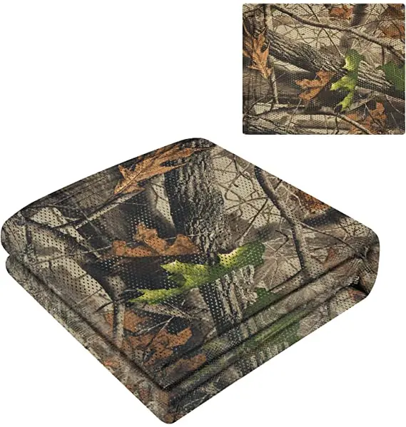 YRH Factory Large Waterproof Camping Tarp Camouflage PE Tarpaulin Tent Garage Sheet