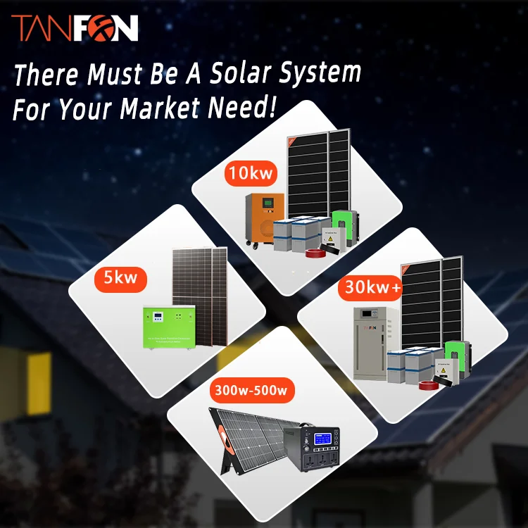 Complete Set Home Solar Energy System on Grid 5kw Solar Power System complete 6.2kva solar powered system