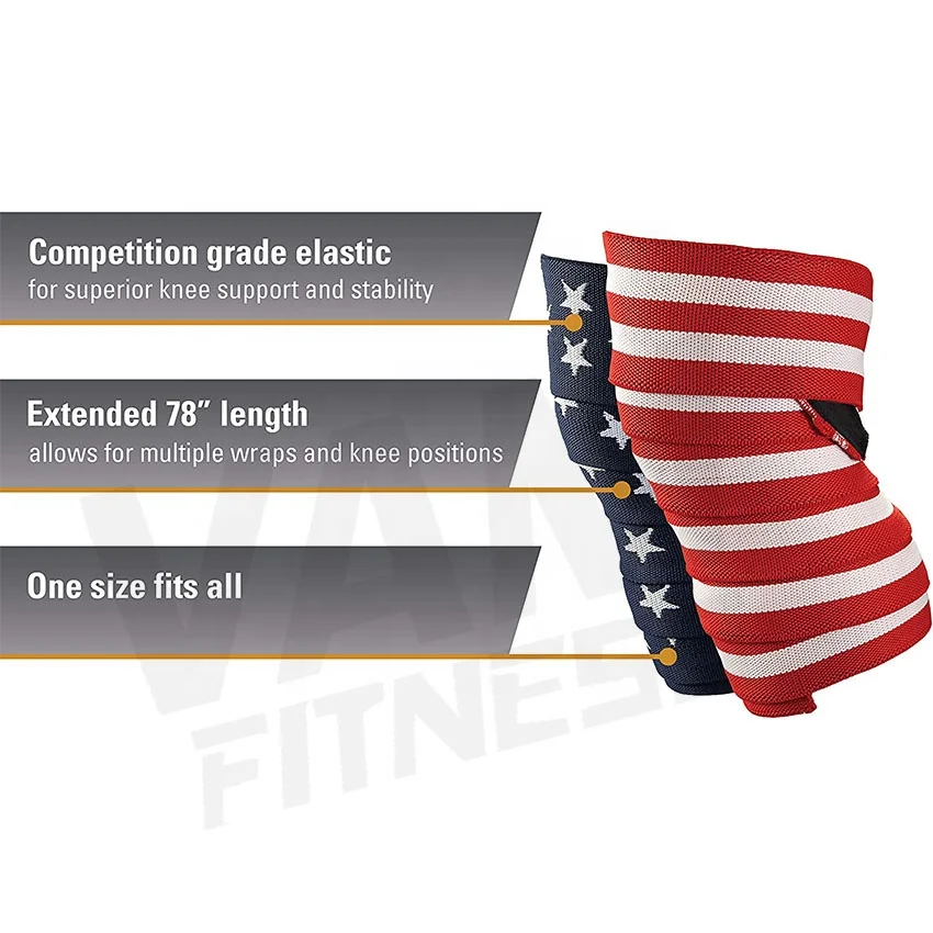 
High Quality Knee Wraps Blood Flow Restriction Bands BFR Bands Muscle Growth Elastic Quick Release Strap 