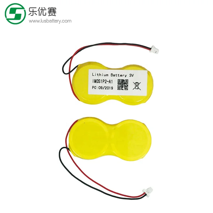 CR2450 button cell lithium battery pack CR2450 battery pack 2P 1200mah 3v  for tags