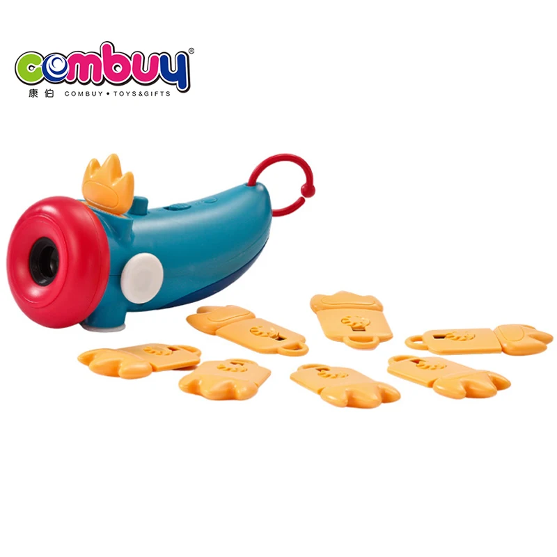 Обучающая история, электрическая детская игрушка-проектор с фонариком