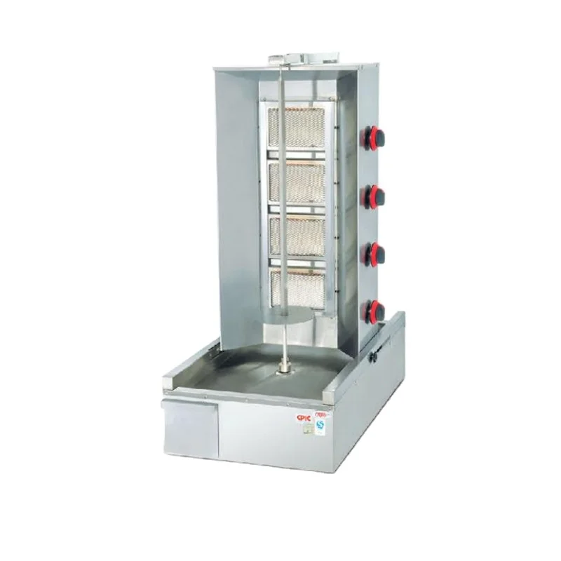 4-Burner Gas Doner Kebab Machine for Hotel & Restaurant Use (OT-950)