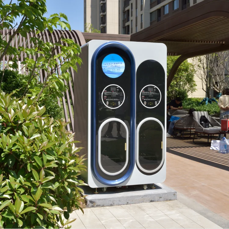 Smart alkaline water dispenser Ro water system purified water vending machine from factory