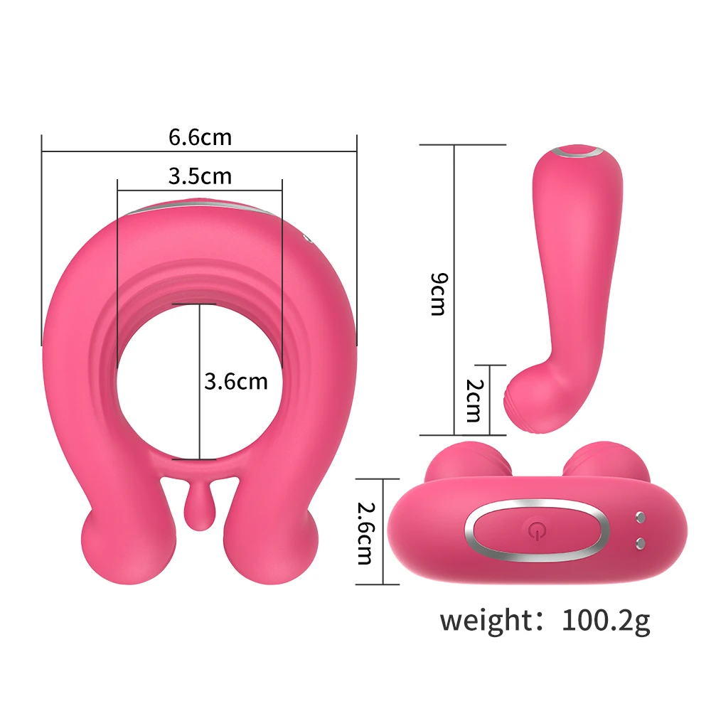 Sexmima OEM ODM Male Adult Sex Toys Waterproof Ejaculation Delay Male Penis 10 Modes Vibrating Vibe Cock Ring For Men