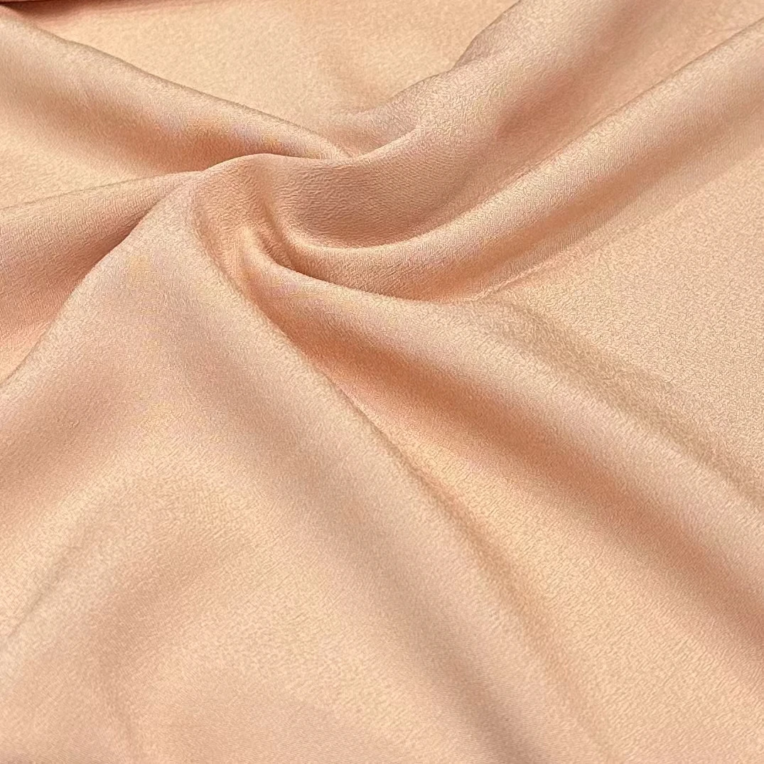 100%polyester moss crepe chiffon fabric elastic used for dress fabric material