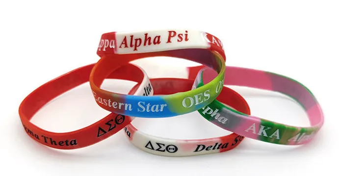 Factory Promotion Silicone Bracelets Silicone Wristbands Custom Party Birthday Gifts Silicone Wristbands