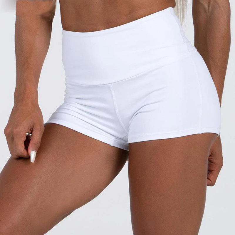 OEM fitness brazilian workout scrunch yoga shorts for women