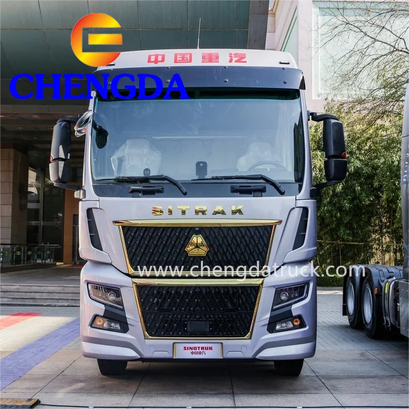 Hot Sale Diesel New China Sinotruk Sitrak C9H Tractor Trailer Truck Head Trucks  Price