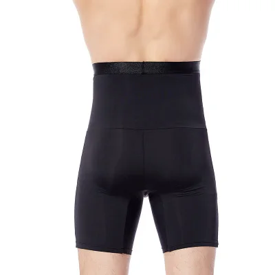 Men Tummy Control Shorts Girdle Body Shaper High Waist Leg Slimming Shapewear Compression Boxer Brief