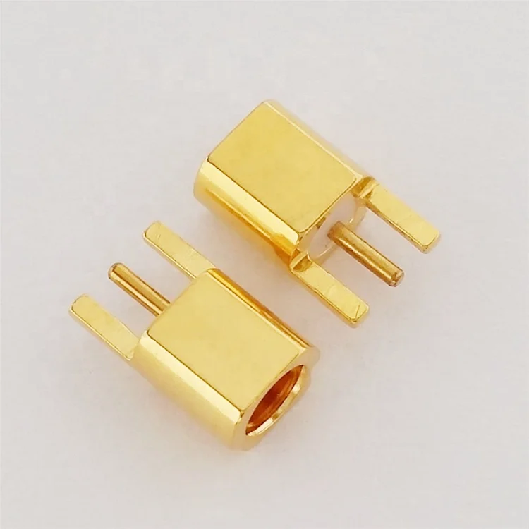 High Performance RF Connector MMCX-KEF Female Solder Plate SMD PCB Fix MMCX-KE Headphone Socket