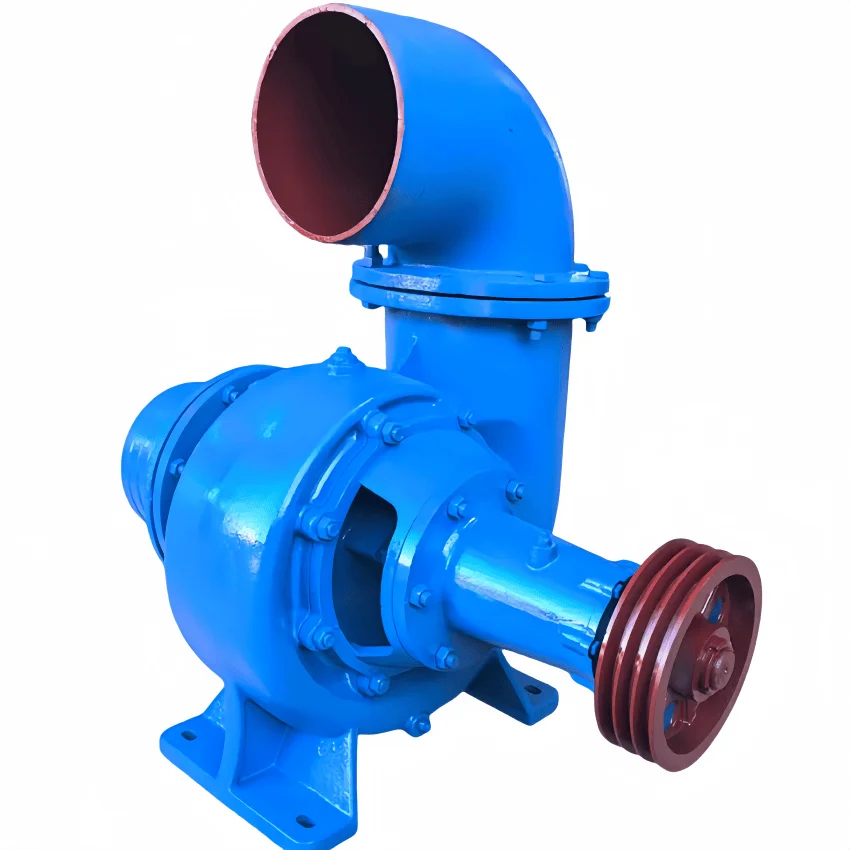 High Capacity 800 Cubic Meter/H 300HW-7 Mixed Flow Pump 12 Inch Centrifugal Theory Steel Flood Control Drainage Mobile Type