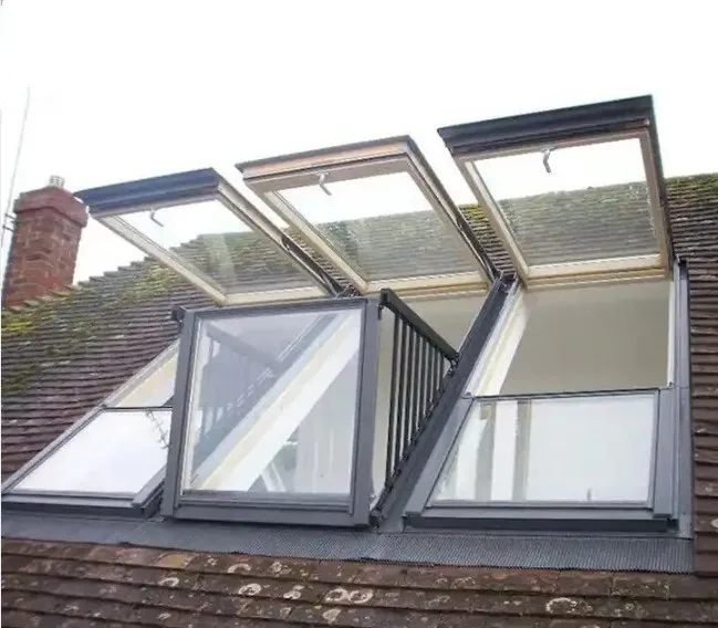 Customized House Skylight Glass Roof Windows Electric Motorized Skylight