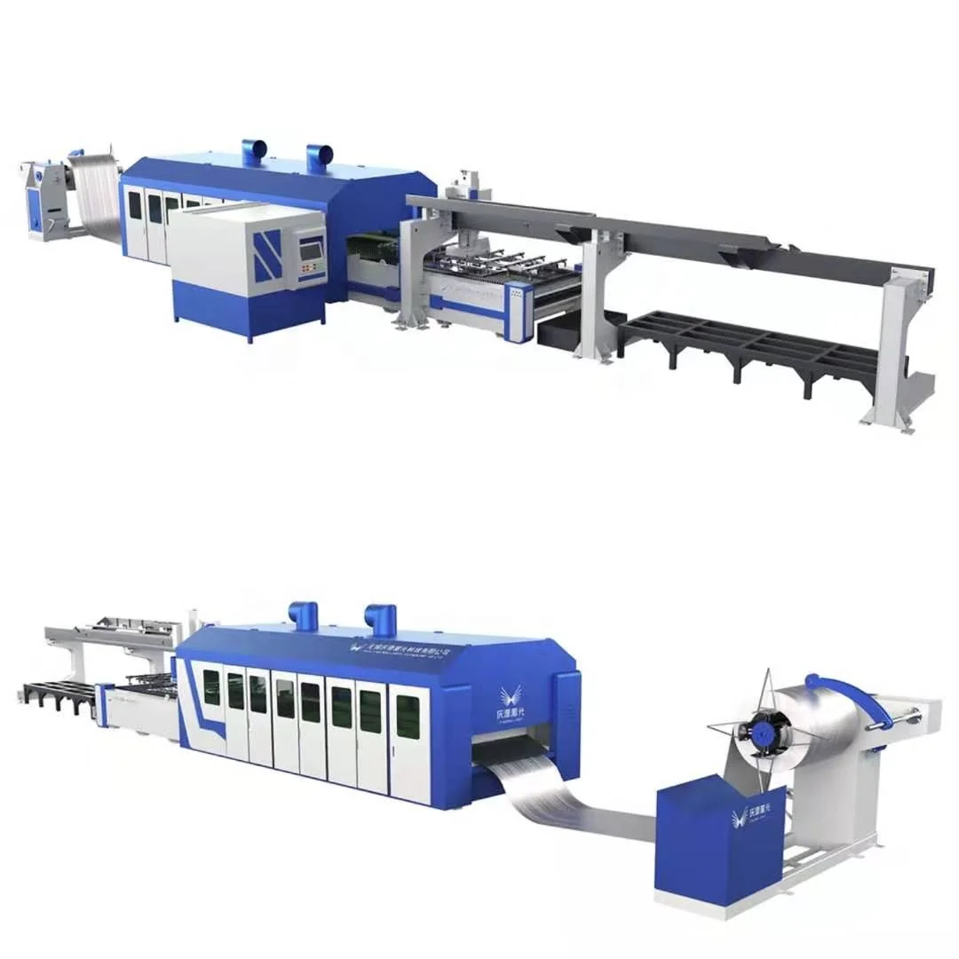 Top selling products Rolled coil steel fiber laser cutting machine with auto feeding for galvanized