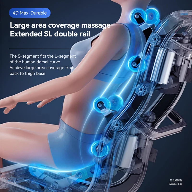 The latest model for 2024 most popular massage chair full body body massage machine 4d massage chair zero gravity chair