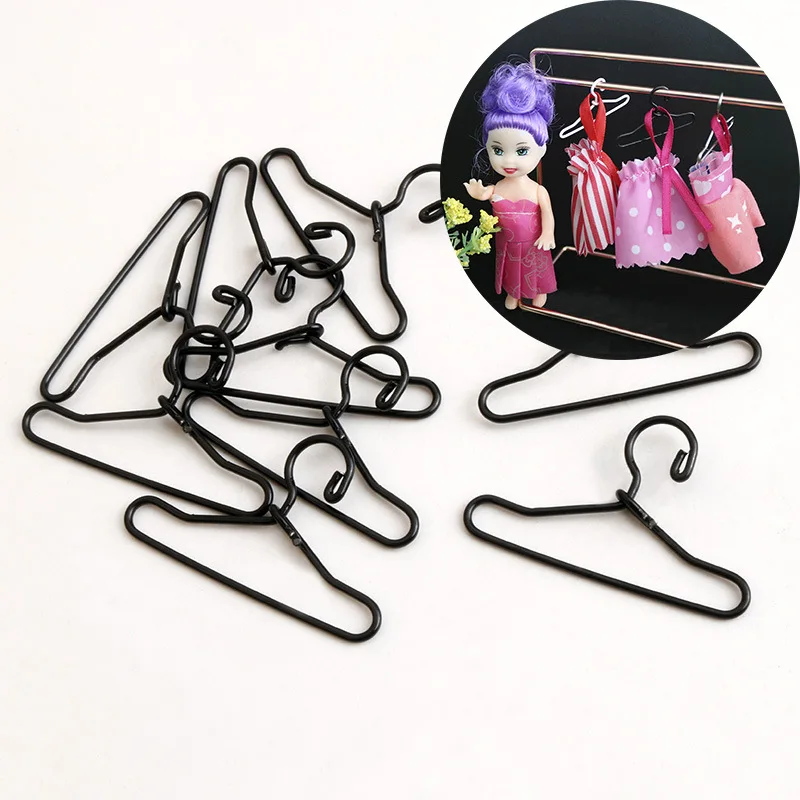 Bjd Hanger Cotton Princess Doll Various Specifications Ob11 Mini Clothes Color Doll Metal Small Clothes Hanger