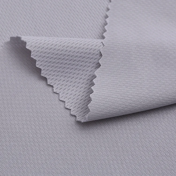 High Quality Dry fit Solid elasticity sportswear jersey 100% polyester sports mesh knitted fabric