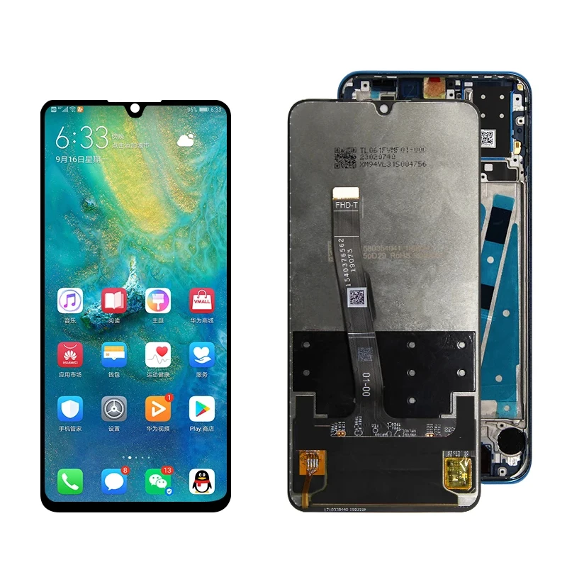 
 2312*1080 Оригинальный ЖК-дисплей с рамкой для HUAWEI P30 Lite, ЖК-дисплей, экран для HUAWEI P30 Lite, экран Nova 4e MAR-LX1 LX2 AL01  