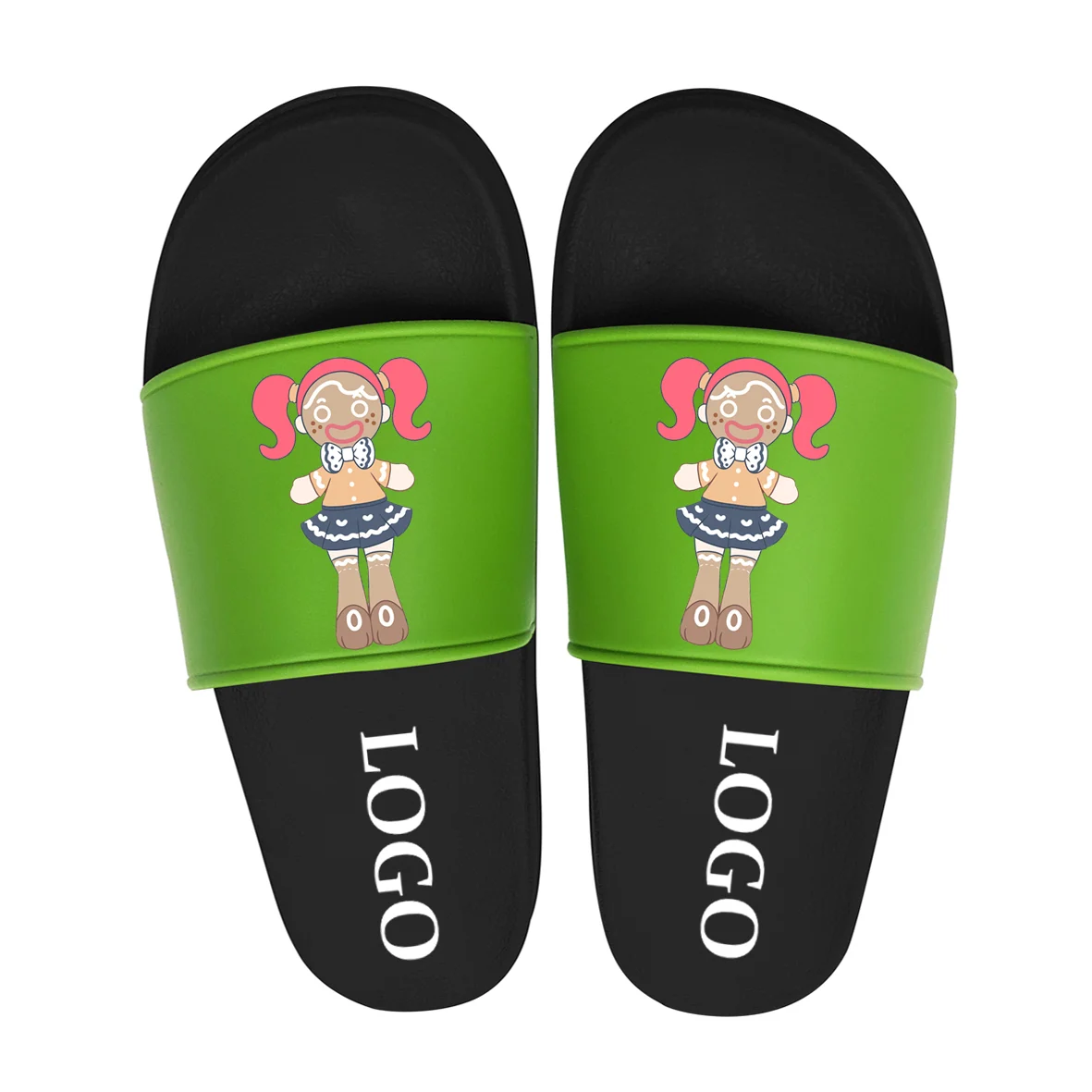 Flat Slipper Shoes Blank Sublimation Vamp Design Your Own slippers for female man summer sport slippers sandals