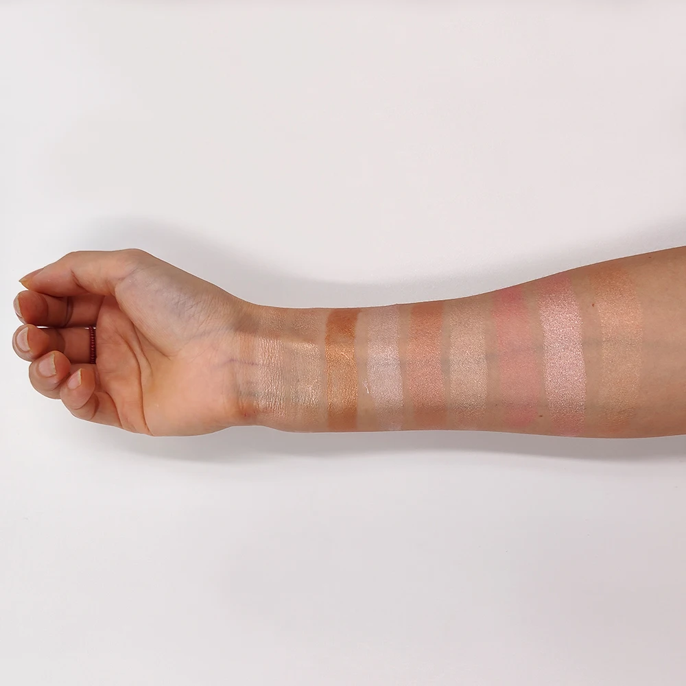 No Logo Private Label Creamy Shimmer Face Bronzer And Highlighter Stick Makeup