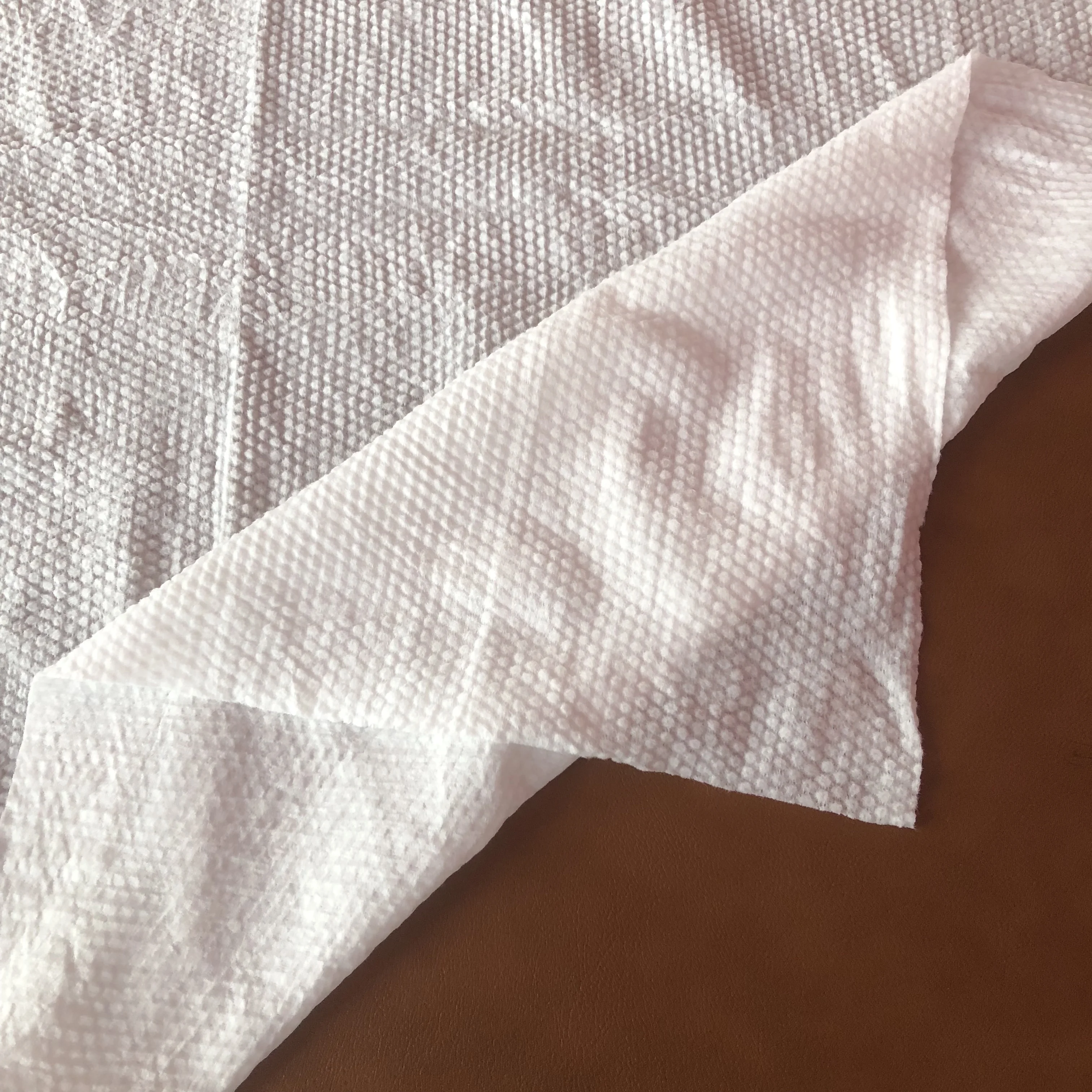 viscose/ polyester material  spun lace non disposable non woven for wet wipes woven hotel used disposable towel raw material