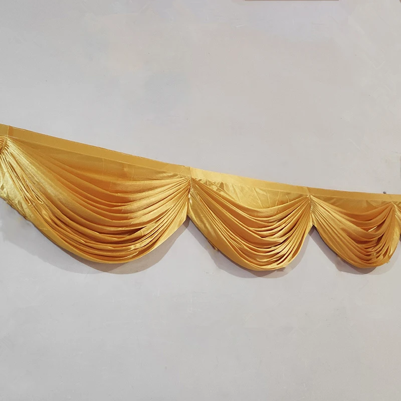 
New Design DIY Hotel Banquet WeddingTable Skirt Decoration 