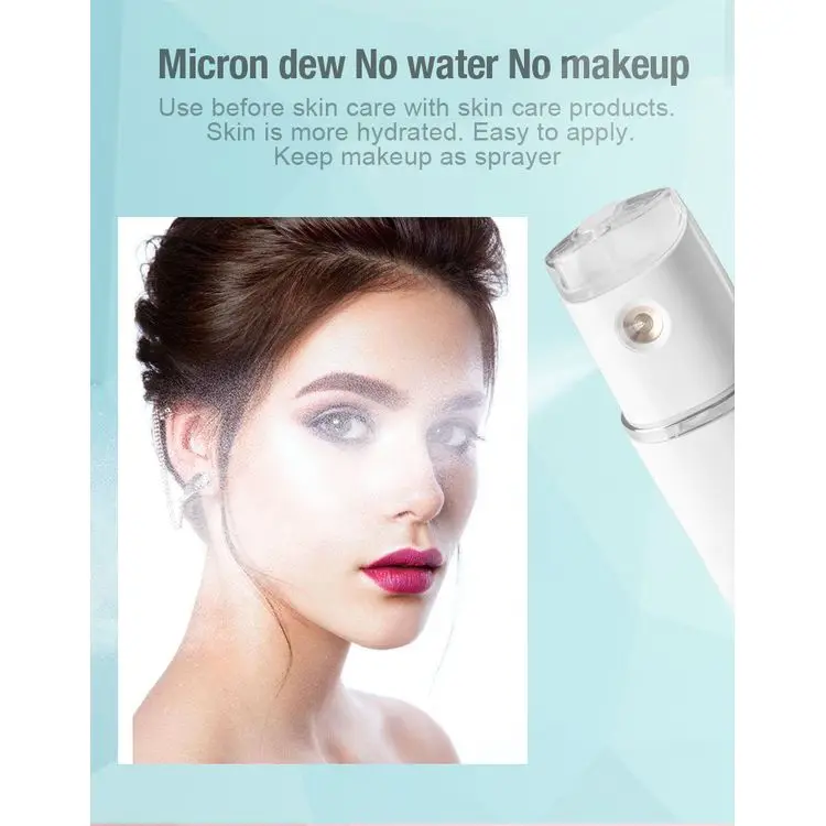 ultrasonic light therapy facial steamer skin rejuvenation cosmetic electric facial massager