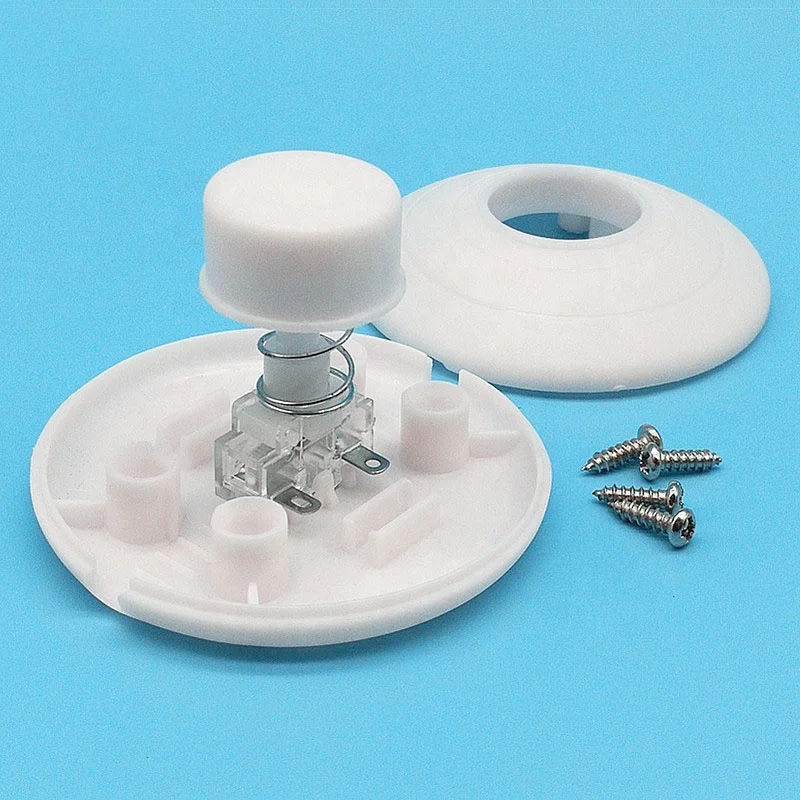 Table Lamp Parts Push Button Inline on Off Switch Floor Lamp Foot Switch Lighting Fixtures