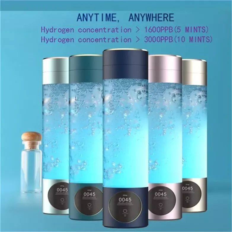 Portable USB Rechargeable Products Water Electrolysis Ionizer Cup Althy Rich Hydrogen Water Generator Bottle Under 100 Dollar
