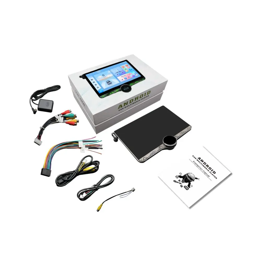 8core  car  android player radio system  audio 7color  light 4+64G   Auto QLED 2K Screen 15.0 version AHD rear view video player