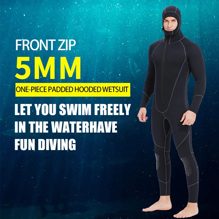 Мужской черный купальник для дайвинга с длинным рукавом, пользовательский купальник для серфинга и дайвинга, плиссированный купальник