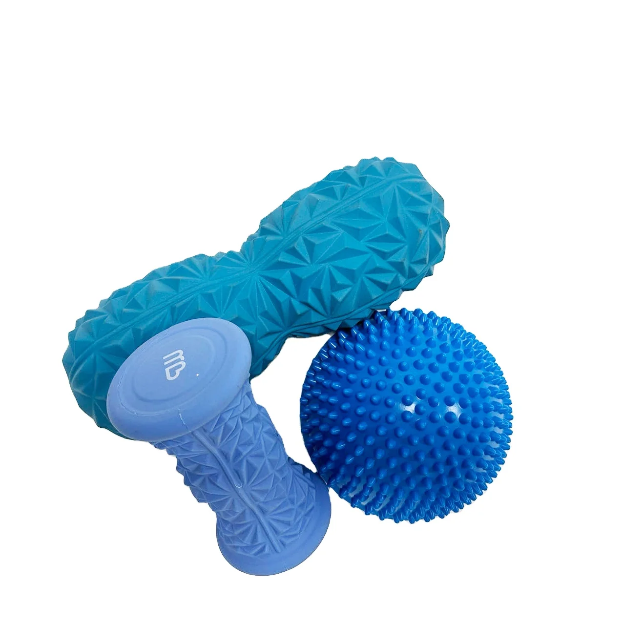 PVC sensory training Massage ball Gym muscle relaxation semi-circular ball tactile foot massage exercise ball