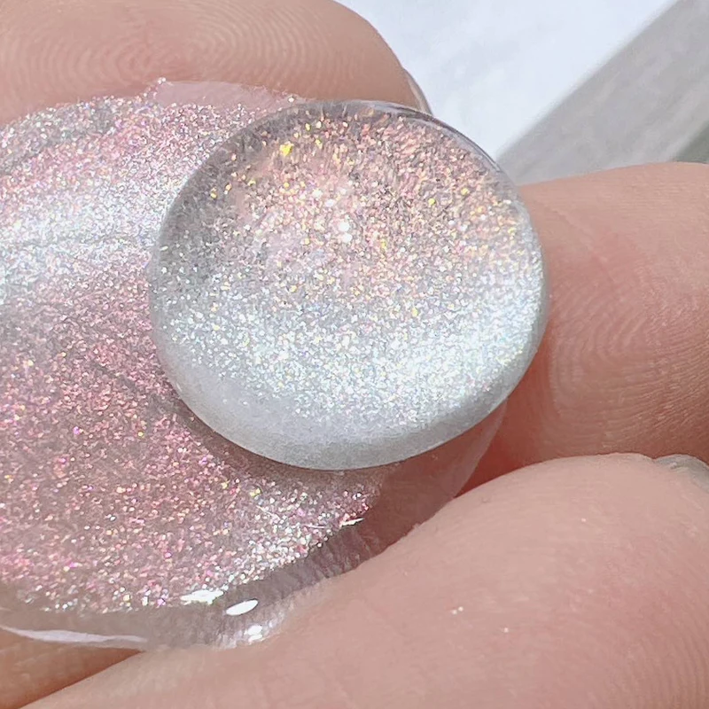 2023 New Design 12ml Dynamic 10 Colors Aurora Effect Cat Eye Gel Soak Off UV Gel Reflective Glitter Cat Eye Gel Polish